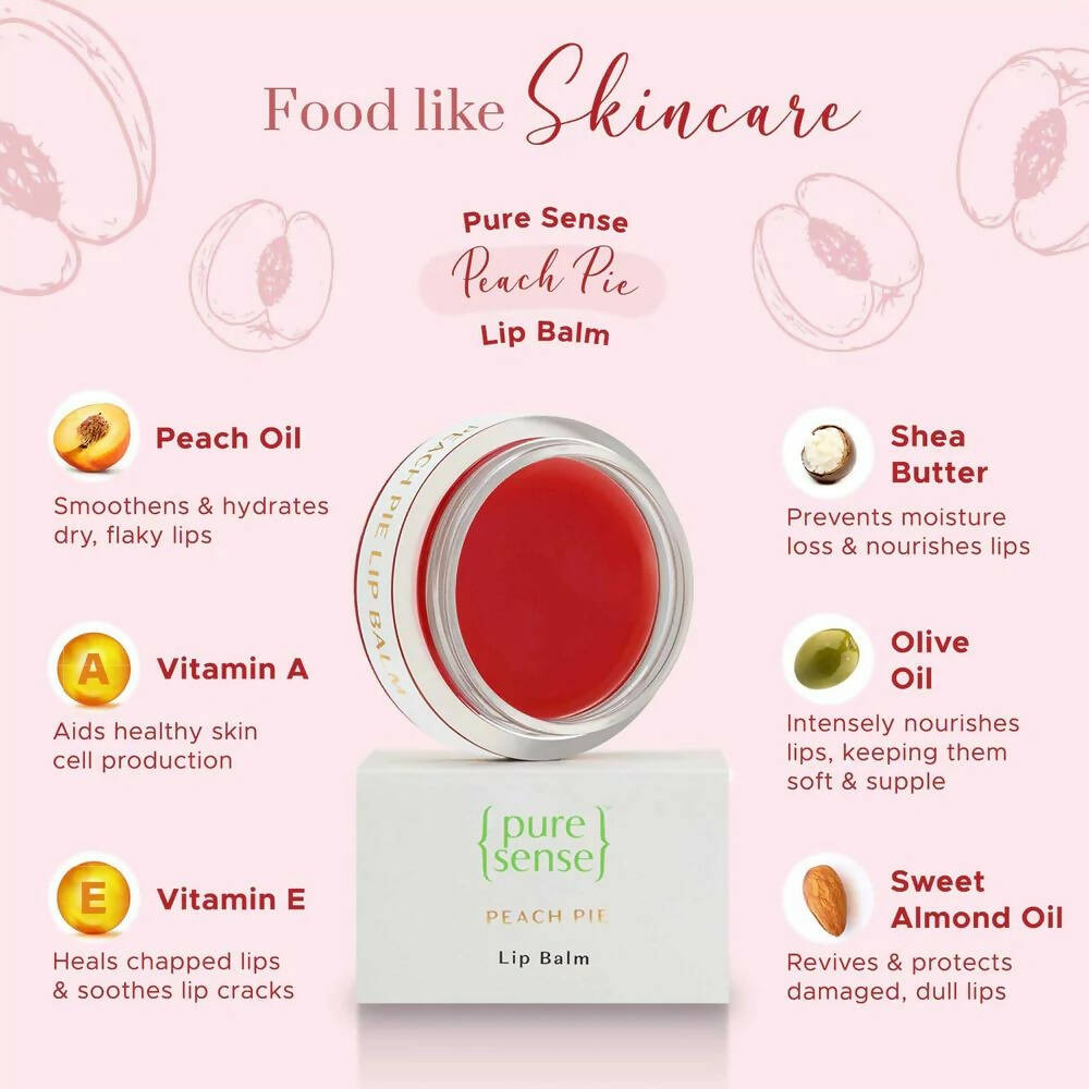 PureSense Peach Pie Lip Balm