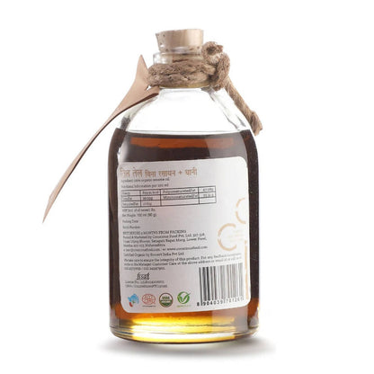 Conscious Food Organic Cold Pressed Sesame Oil