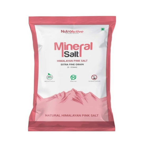 Nutroactive Mineral Salt Himalayan Pink Salt Extra Fine Grain - 1KG