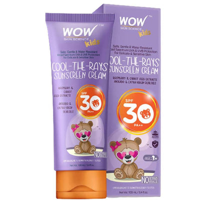 Wow Skin Science Kids Cool-The-Rays Sunscreen Cream