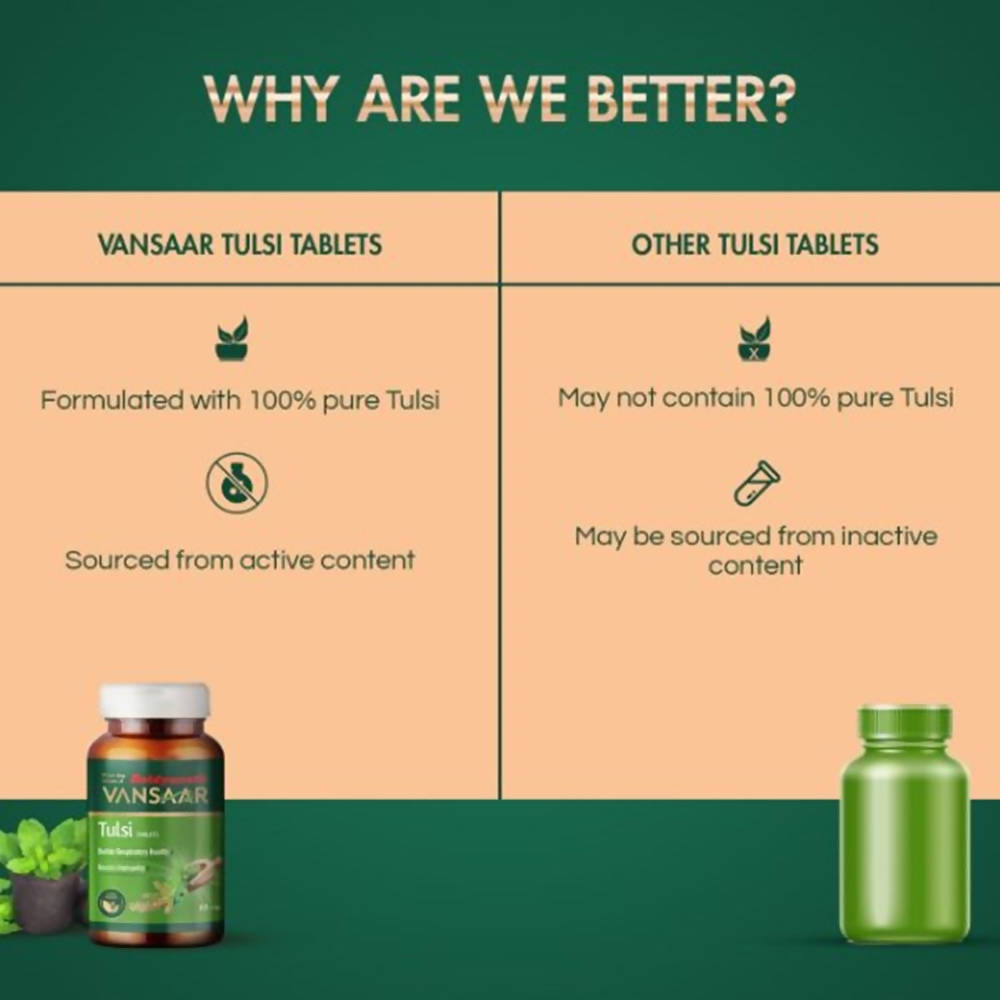 Baidyanath Vansaar Tulsi Tablets