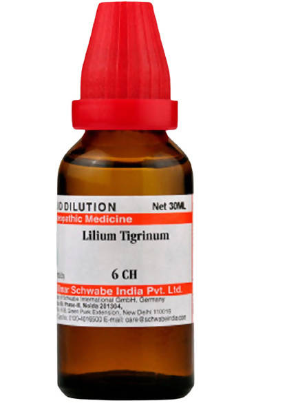 Dr. Willmar Schwabe India Lilium Tigrinum Dilution -  usa australia canada 