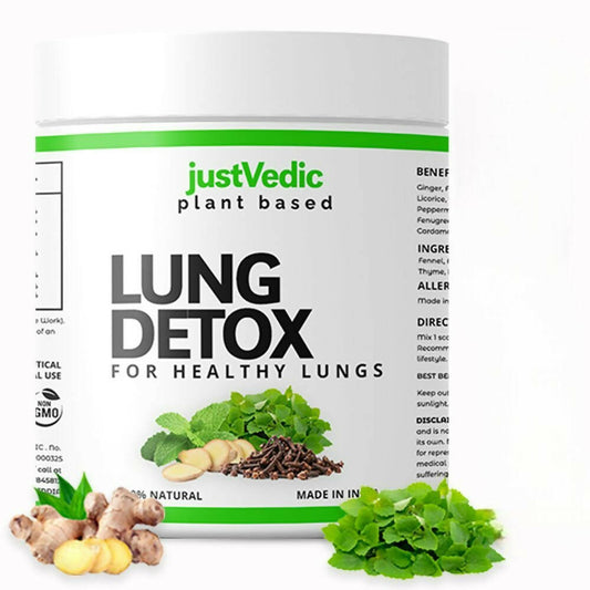Just Vedic Lung Detox Drink Mix - usa canada australia