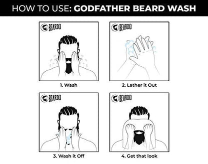 Beardo Godfather Beard Wash