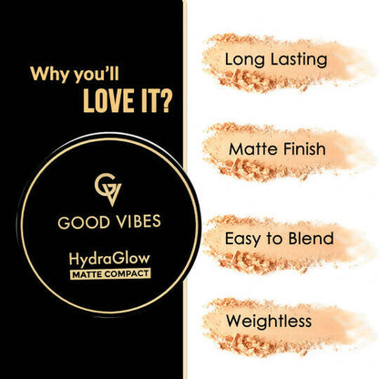 Good Vibes HydraGlow Matte Compact - Soft Sand 04