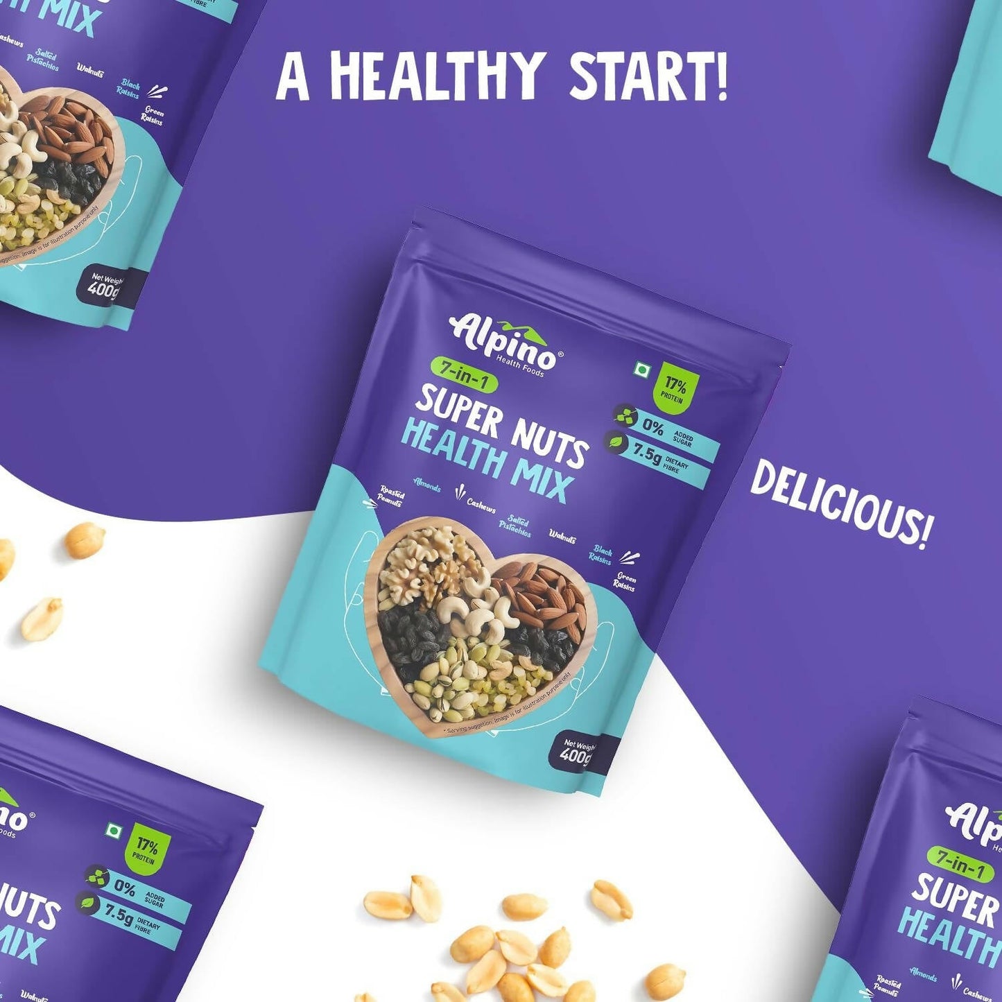 Alpino 7-in-1 Super Nuts Health Trial Mix