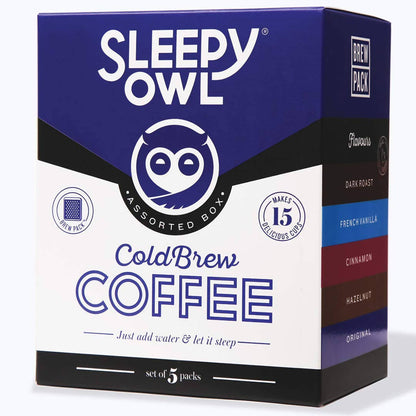 Sleepy Owl Coffee Assorted Cold Brew Packs