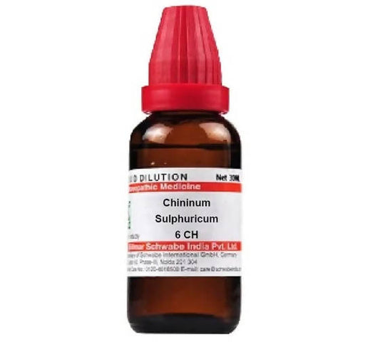 Dr. Willmar Schwabe India Chininum Sulphuricum Dilution 6 ch