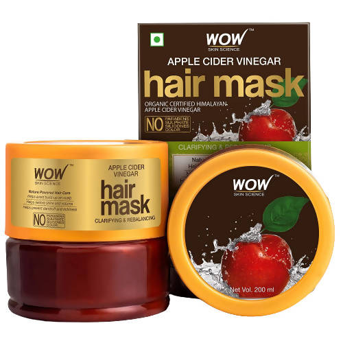 Wow Skin Science Apple Cider Vinegar Hair Mask - Distacart