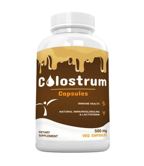 Ramini Bio Nutrition Colostrum 500mg Veg Capsules - BUDEN