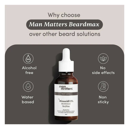 Man Matters Beardmax Growth Serum, Minoxidil 5%