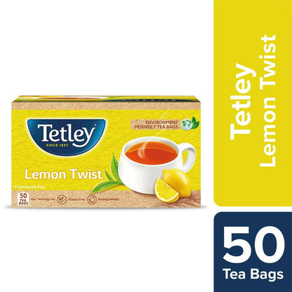 Tetley Lemon Flavoured Tea Bags