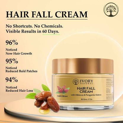 Ivory Natural Hair Fall Cream For Hair Fall & Less Hair Control