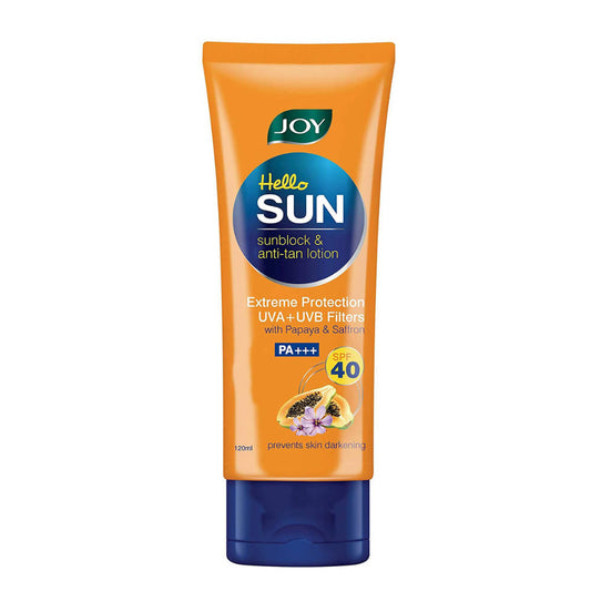 Joy Hello Sun Sunblock & Anti Tan Lotion SPF 40 PA+++ - BUDNE