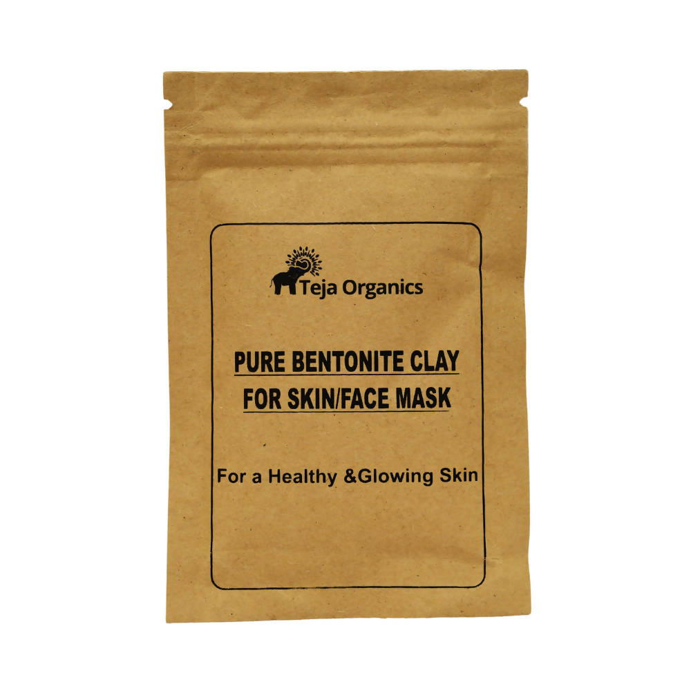 Teja Organics Pure Bentonite Clay For Skin And Face Mask