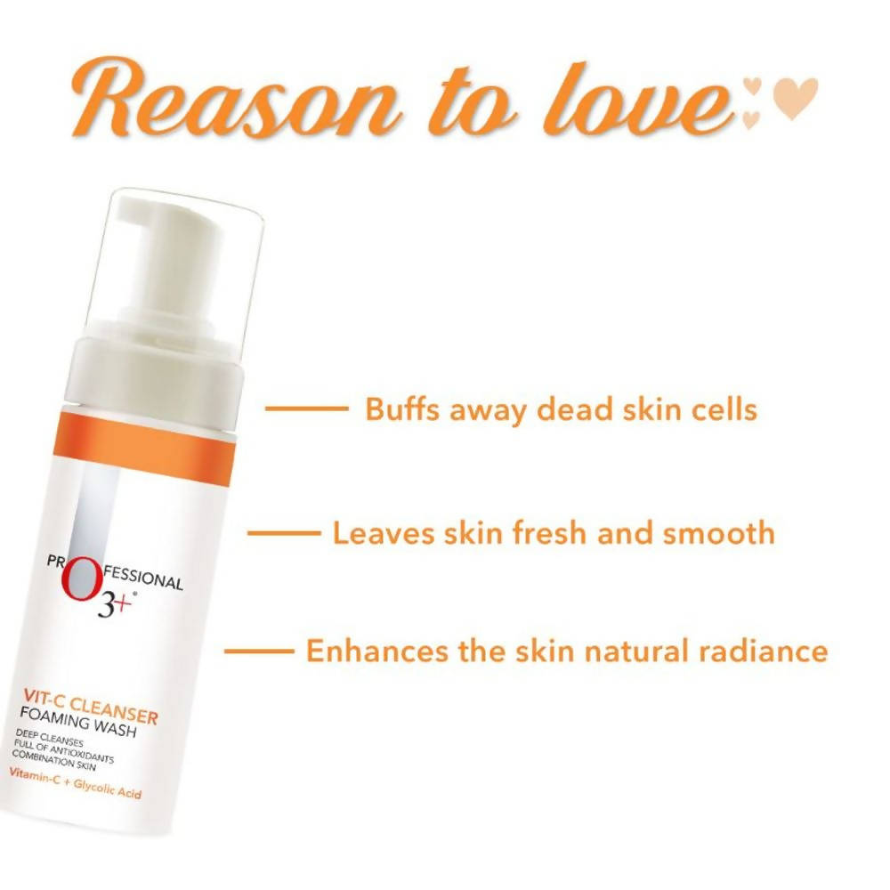 Professional O3+ Vitamin-C Cleanser Foaming Wash