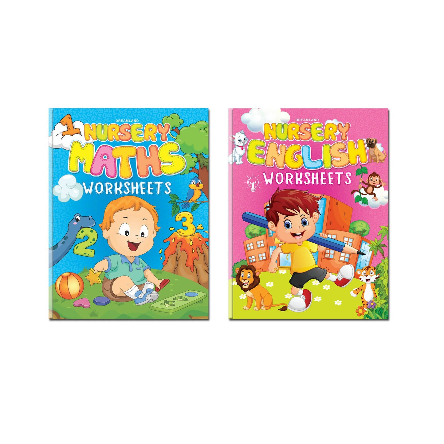 Dreamland Nursery Worksheets (A set of 2 Books)