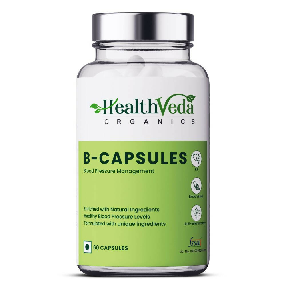 Health Veda Organics B Capsules - BUDNE