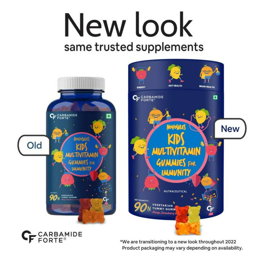 Carbamide Forte Multivitamin Gummies For Kids & Adults With Superfoods