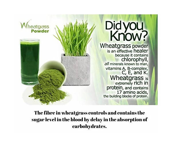 Herbal Hills Wheat-O-Power Wheatgrass Powder