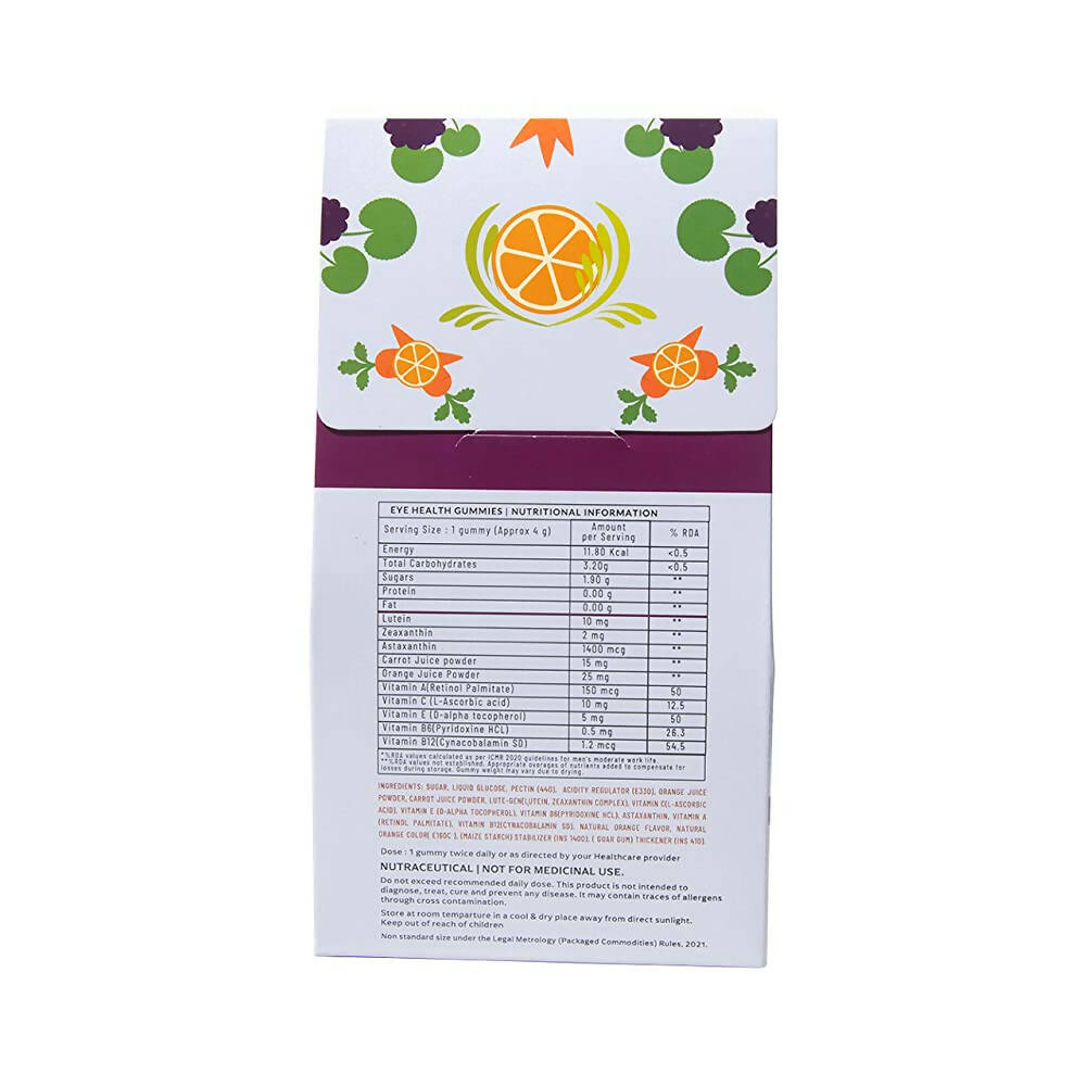 Panchamrit Eye Health Gummies-Orange Flavor