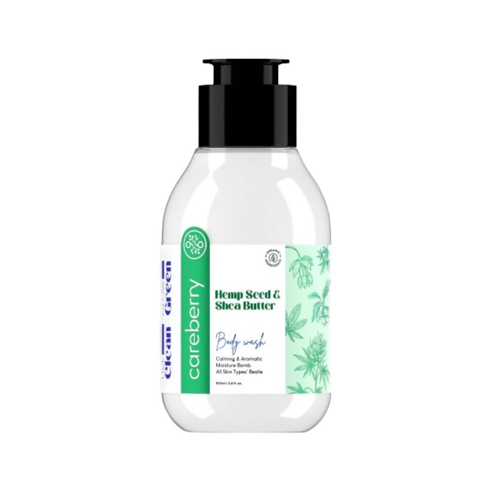 Careberry Hemp & Shea Butter Body Wash - usa canada australia