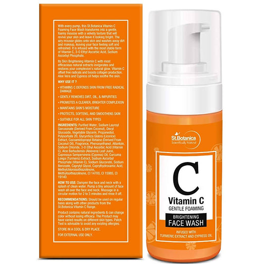 St.Botanica Vitamin C Foaming Brightening Face Wash