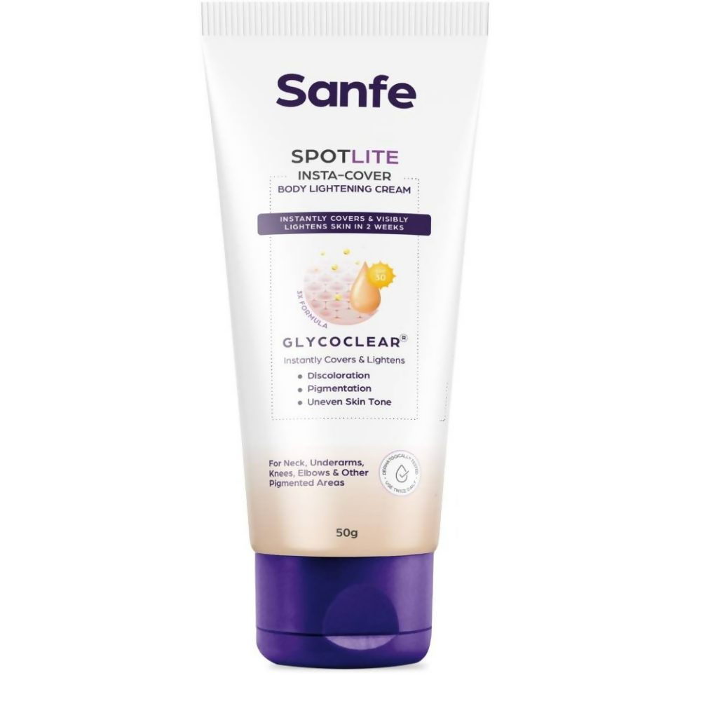 Sanfe Spotlite Insta-Cover Body Lightening Cream - BUDNE