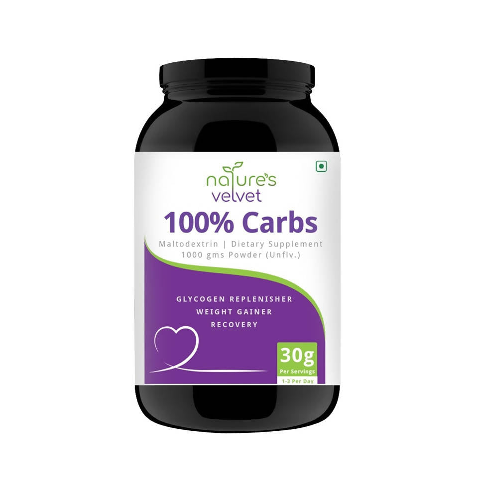 Nature's Velvet 100% Carbs Powder