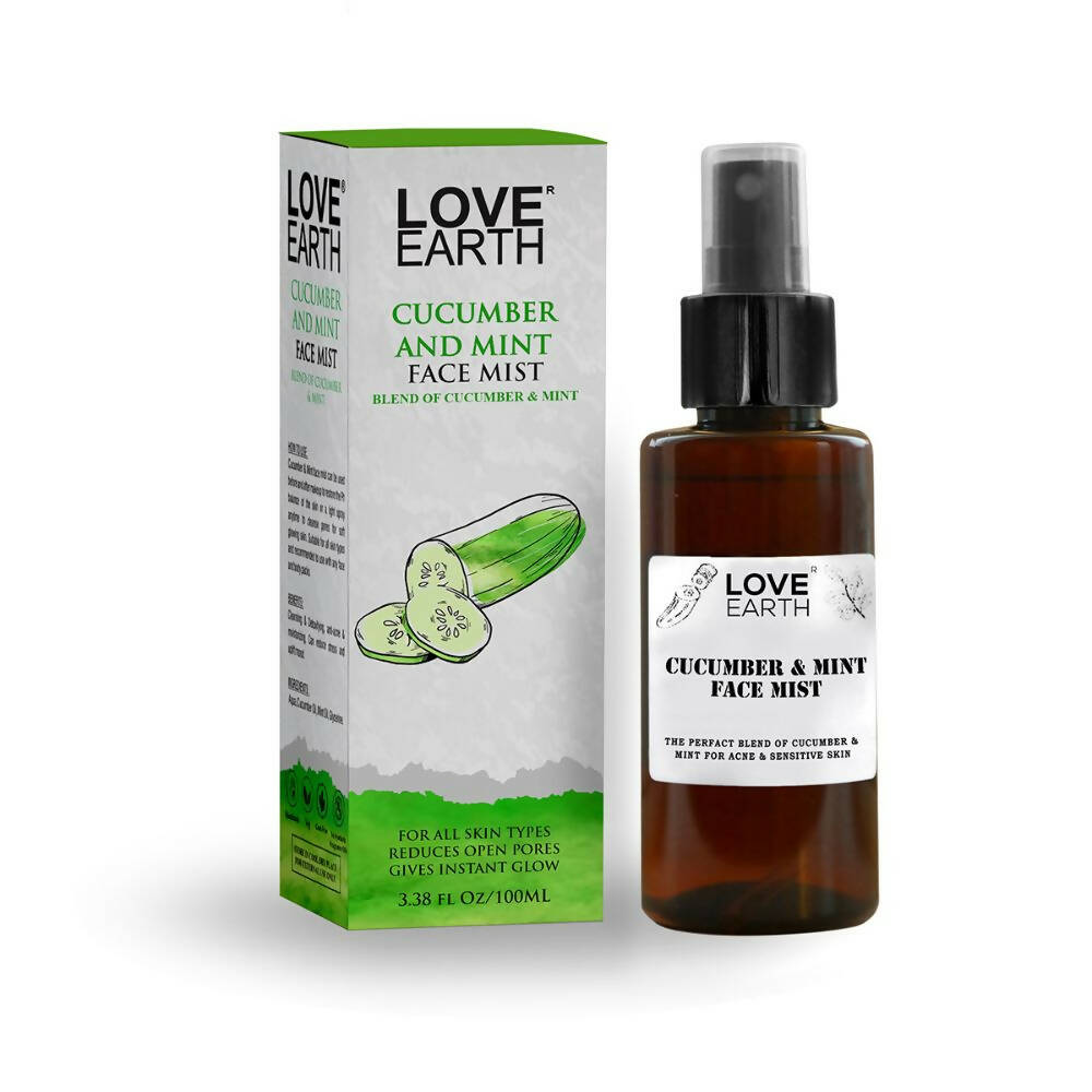 Love Earth Cucumber & Mint Face Mist