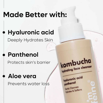 mCaffeine Kombucha Hydrating and Antioxidant-Rich Face Cleanser