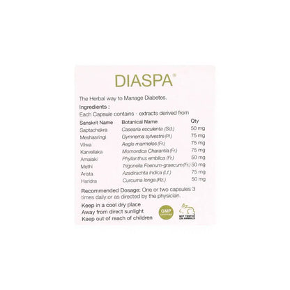 Kairali Ayurvedic Diaspa Capsules