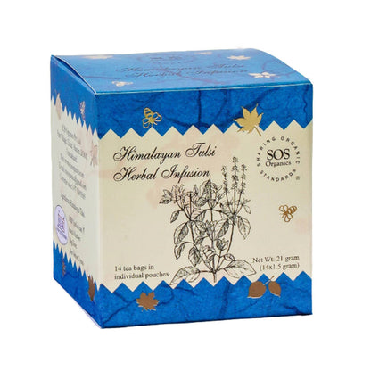 SOS Organics Himalayan Tulsi Herbal Infusion - BUDNE