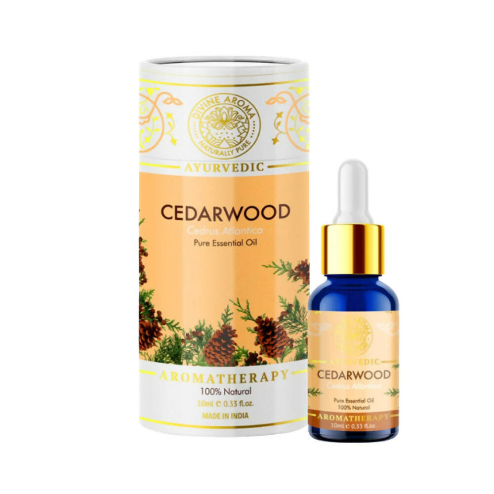 Divine Aroma 100% Pure Cedarwood Essential Oil - usa canada australia