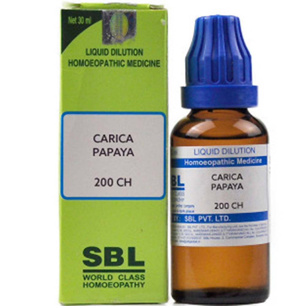 SBL Homeopathy Carica Papaya Dilution