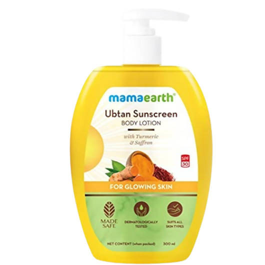 Mamaearth Ubtan Sunscreen Body Lotion SPF 30 - buy in USA, Australia, Canada