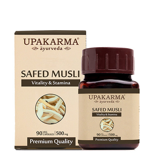 Upakarma Ayurveda Safed Musli Capsules - BUDEN