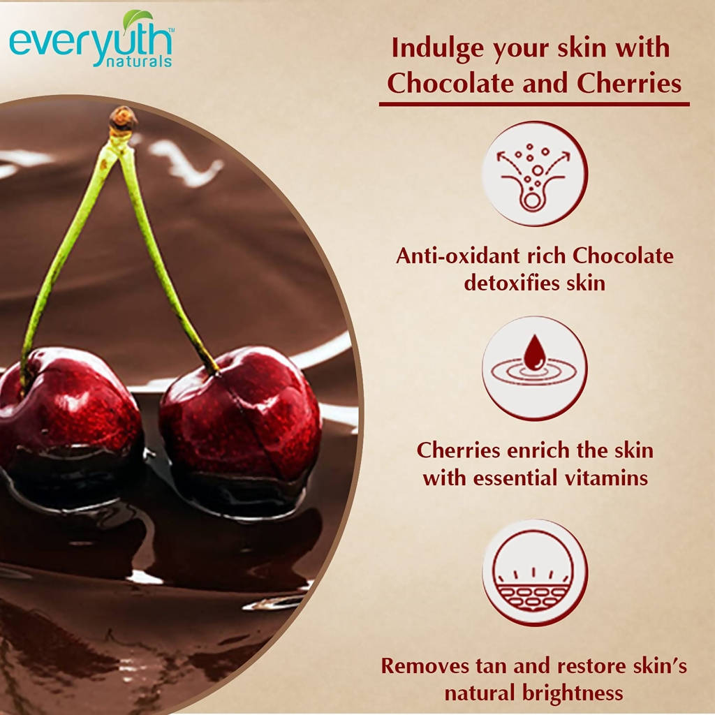 Everyuth Naturals Chocolate And Cherry Tan Removal Face & Body Pack