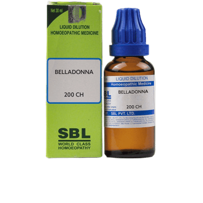 SBL Homeopathy Belladonna Dilution 200 CH