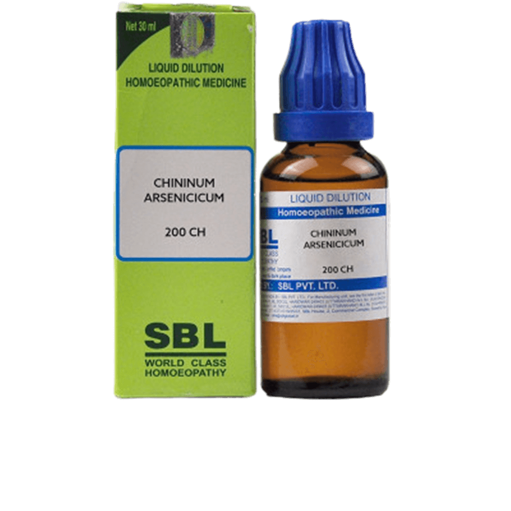 SBL Homeopathy Chininum Arsenicicum Dilution