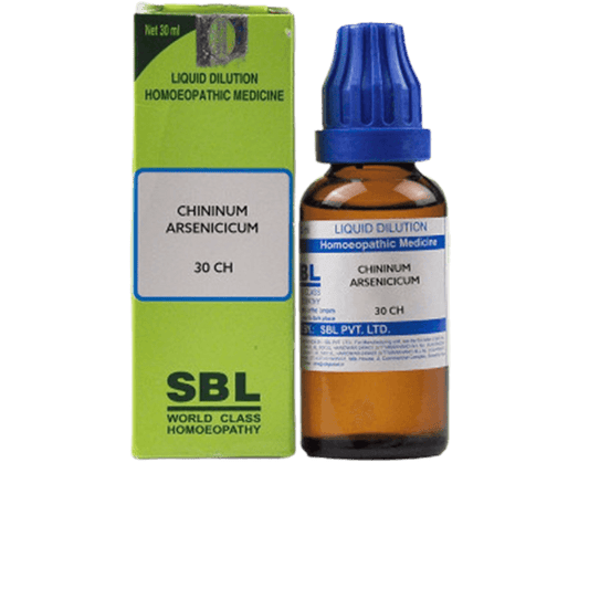 SBL Homeopathy Chininum Arsenicicum Dilution