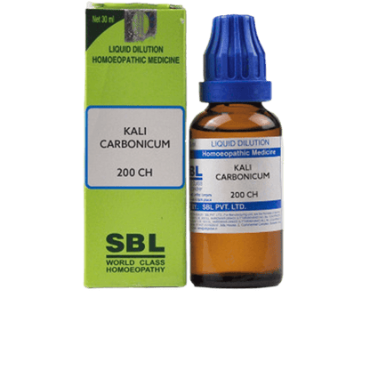 SBL Homeopathy Kali Carbonicum Dilution 200 CH