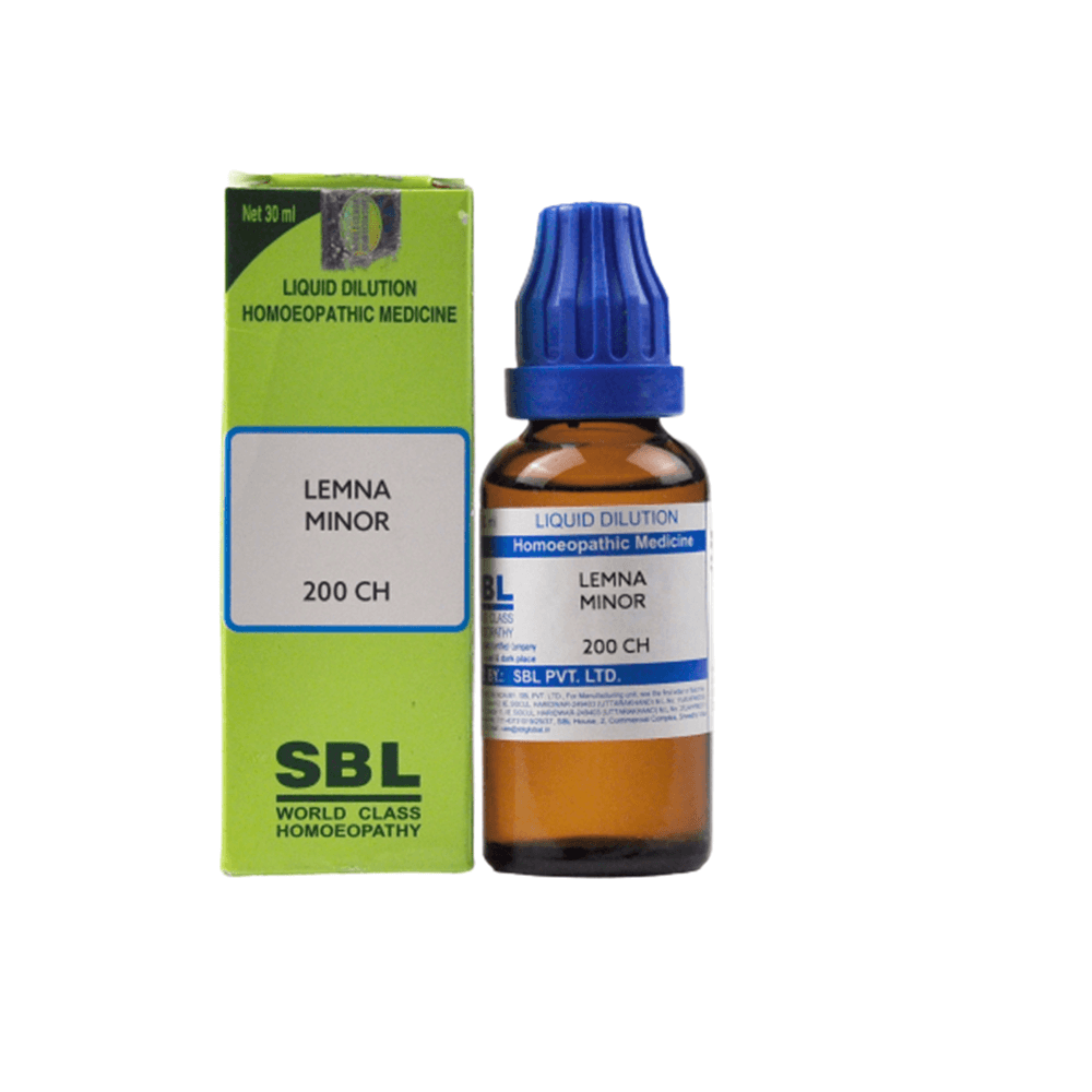 SBL Homeopathy Lemna Minor Dilution