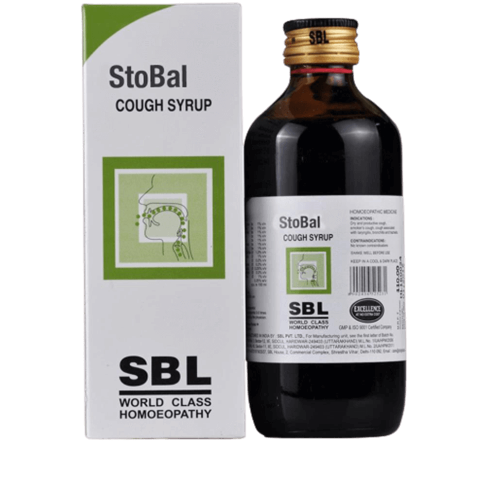 SBL Homeopathy Stobal Cough Syrup