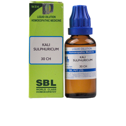   Homeopathy Kali Sulphuricum Dilution