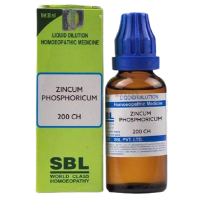 SBL Homeopathy Zincum Phosphoricum Dilution