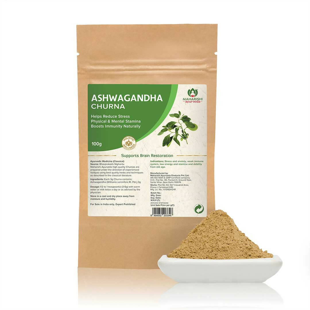 Maharishi Ayurveda Ashwagandha Churna - usa canada australia