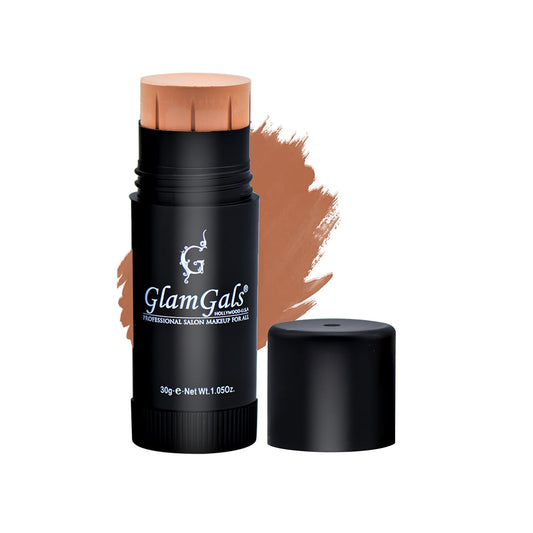 Glamgals Hollywood-U.S.A Matte Finish Stick Foundation (Gold) Beige - BUDNE