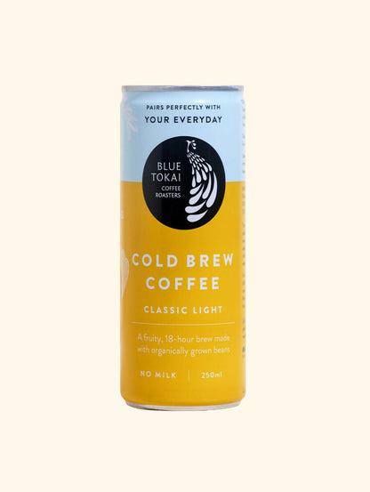 Blue Tokai Cold Brew Coffee Classic Light Can