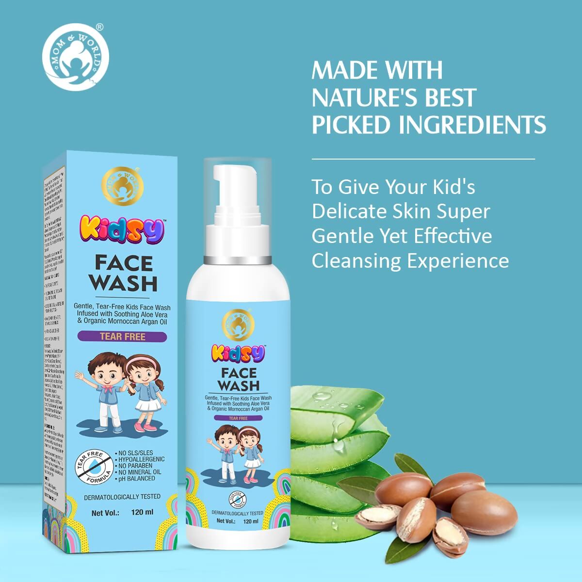 Mom & World Kidsy Face Wash